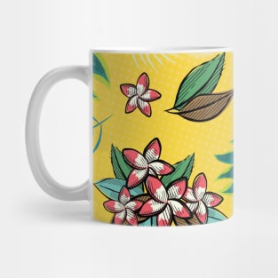 Vintage Tropical Pattern Mug